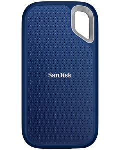 SanDisk Extreme Portable SSD, 1TB, Royal Blue, Upto 1050MB/s R & 1000MB/s W, IP65, 3Meter Drop Resistance, HW Protection, 5 Y Warranty