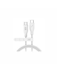 JODA 60W Type-C to Type-C Silicone Cable 1M White - (CB005AWUN1)