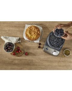Kenwood Food Processor, 1000W, 3L Food Processor, 1.5L Thermo Resist Glass Blender, 11 Processing Attachments, Glass Multi Mill, Juice Extractor, Digital Display, Kitchen Scale, FDM71.980SS, Silver