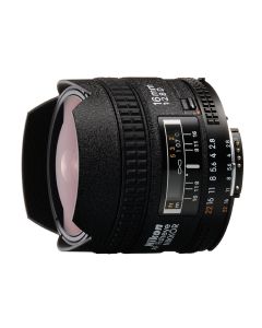 عدسة نيكور آي أف فيشآي من نيكون 16 ملم أف/2.8 دي
NIKON AF Fisheye-NIKKOR 16mm f/2.8D-side