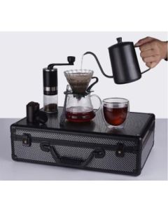 Travel Coffee Set with Waterproof Package 8pcs/set + Mini Kitchen Digital Coffee Scale