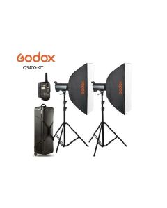 فلاش تصوير كيو أس 400 كيت من جودوكس +2 قطعه لايت ستاند
GODOX QS400-KIT STUDIO LIGHT KIT (QS400-KIT) + 2 Pcs Light Stand 