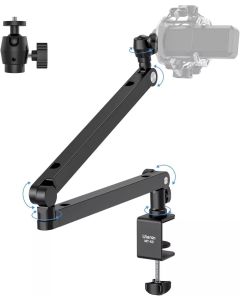 Ulanzi TM01 Microphone Boom Arm Stand with Desk Clamp for Podcast, Streaming