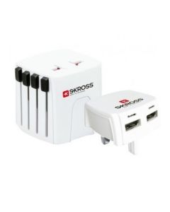 سكروس محول طاقة ورلد من سكروس (ام يو في ميكرو (يو اس بي)
S-kross WORLD ADAPTER MUV MICRO USB