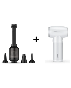 ULANZI Powerful Electric Air Duster White (BS380FB) + Ulanzi Electric Air Duster Kit (C073GBR1)