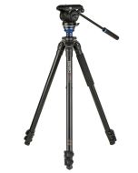 رأس فيديو بنرو A2573F من الألمنيوم مع قفل قلب مفرد 3 أقسام S4PRO (BENRO-A2573FS4PRO)