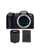 هيكل كاميرا كانون EOS R8 + بطارية LP17 + عدسة كانون RF 24-105mm F4-7.1 IS STM