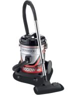 Kenwood Drum Vacuum Cleaner, 2000W, 20L Tank Capacity, 8M Long Power Cord, Removable and Washable Filter, VDM40.000BR, Multicolor