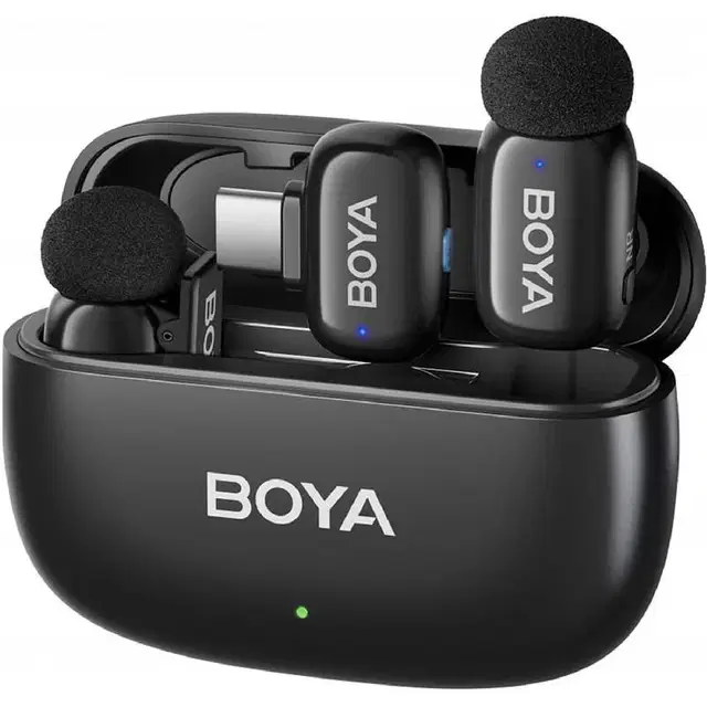 BOYA Mini 14 For Andriod Type C Dual Wireless Microphone With Charging Case (BY-MINI-14)