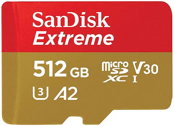 بطاقة ذاكرةSDXC من سانديسك 512 جيجابايت  (SDSQXAV-512G-GN6MN)