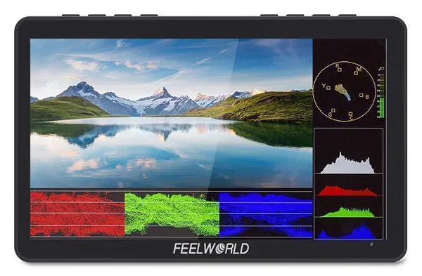 FEELWORLD F5 Pro V4 6 Inch Touch Screen DSLR Camera Field Monitor (FEELWORLD-F5PRO-V4)