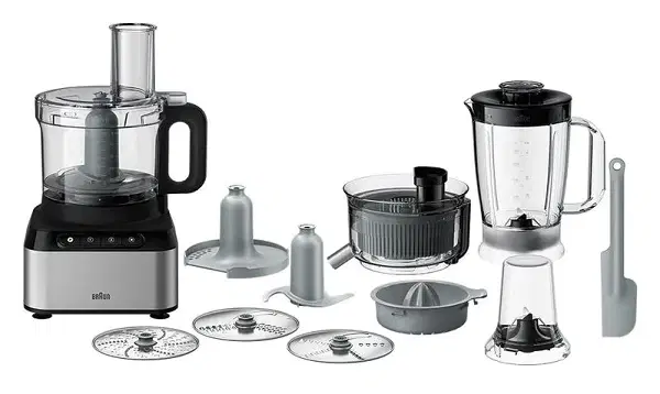 Braun PurEase FP3235SI Food Processor (BRFP3235SI)