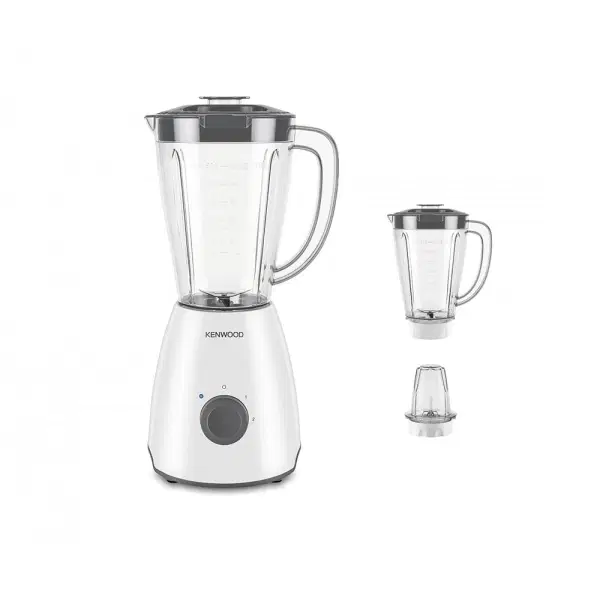 Kenwood BLP10.E0WH 400 Watts 1.5L Blender with 1 Mill+ 2 Jug (OWBLP10.E0WH)