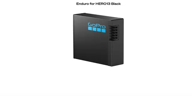 بطارية Enduro لجهاز HERO13 Black AEBAT-001 - بطارية عالية الأداء تدوم طويلاً (AEBAT-001)