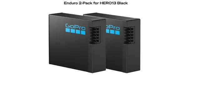 Enduro 2-Pack for HERO13 AEBAT-201 Long-Lasting High-Performance Battery (AEBAT-201)