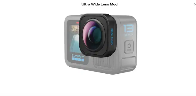 Ultra Wide Lens Mod HB-Series AEWAL-001 177° Ultra Stabilized POV Lens (AEWAL-001)