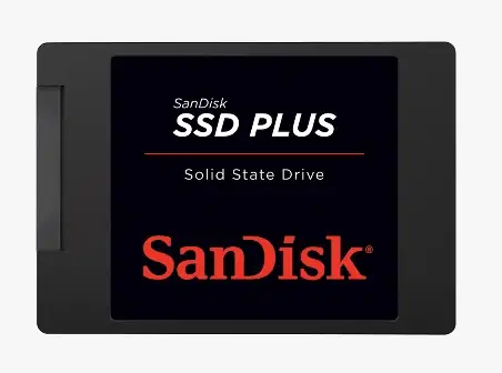 محرك الأقراص SSD Plus  من سانديسك 2 تيرابايت (SDSSDA-2T00-G26)
