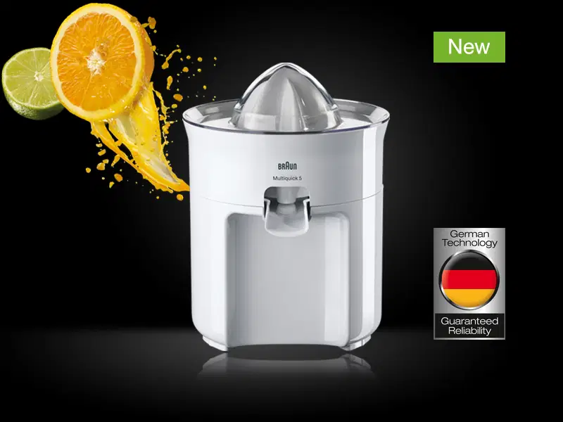 Braun juicers top