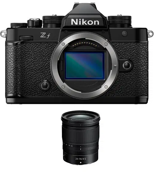 Nikon Zf Mirrorless Camera Body Only + 24-70mm Lens + NPM Card 
