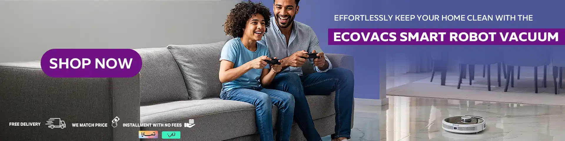 Ecovacs Smart Robot Vacuum Cleaner
